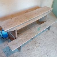 vecchia panca da fogher 