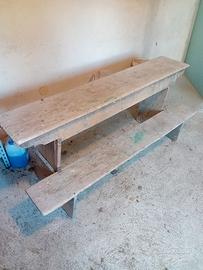 vecchia panca da fogher 