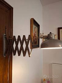 Lampada a forbice vintage 