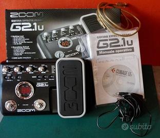 Zoom G2.1u pedaliera multieffetto