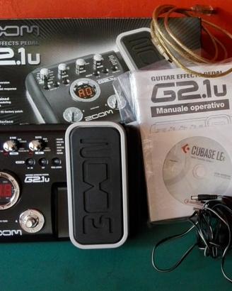 Zoom G2.1u pedaliera multieffetto