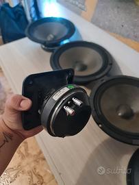 kit Audio High-End woofer 4x axp10p e 2xdriver b&c