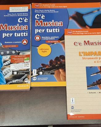 Libro scolastico per Scuola Media.