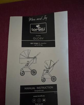 carrozzino lorelli come nuovo