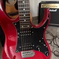 Chitarra elettrica ibanez + amplificatore e zoom