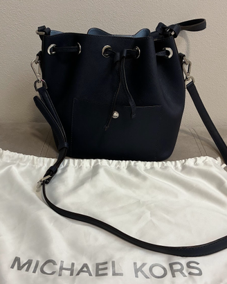 Borsa a secchiello Michael Kors Greenwhich Blue