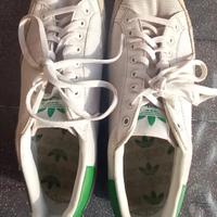 Scarpe sportive Adidas uomo bianche/verdi