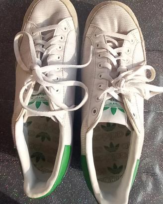 Scarpe sportive Adidas uomo bianche/verdi