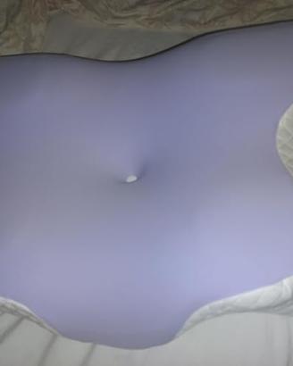 2x Cuscino Cervicale Ergonomico in Memory Foam con