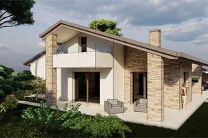 Lotto terreno con progetto approvato per villa sin