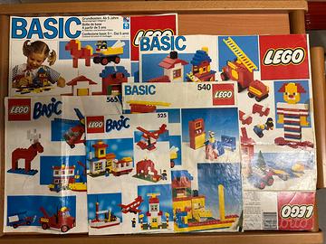 Istruzioni Lego complete vintage 525 + 540 + 565