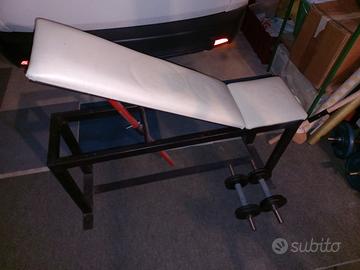 panca piana inclinabile