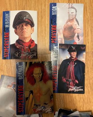 50 figurine miste  Street fighter anni 90