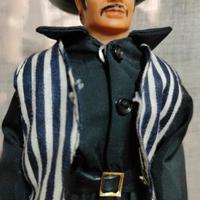 Azrak Wyatt Earp 1974 Action Figure vintage