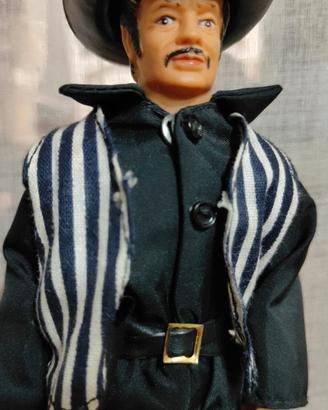 Azrak Wyatt Earp 1974 Action Figure vintage