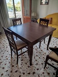 Tavolo apribile con sedile