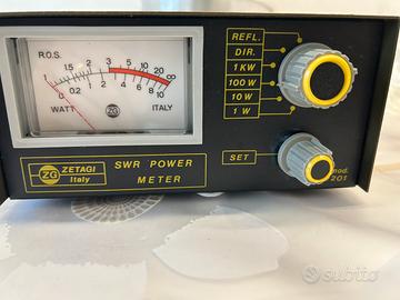 Rosmetro Wattmetro Zetagi HP 201