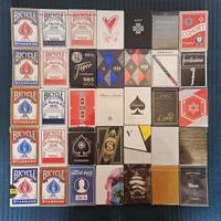 Collezione mazzi di carte