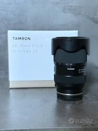 Tamron 28-75mm f/2.8 G2 Sony E - Pari al Nuovo