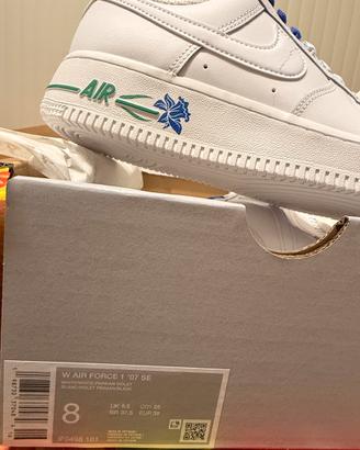 Nike Air Force 1 07’ Lov Flowers limited N 39 nuov