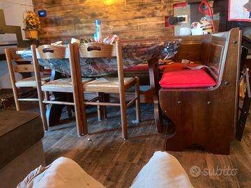 Giropanca con tavolo