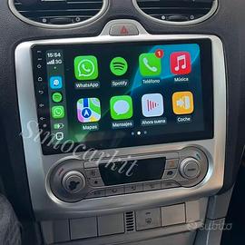 AUTORADIO 9'' 4+64GB ANDROID 14 PER FORD FOCUS 04-
