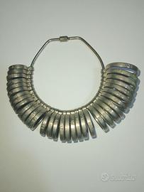 Anelliera in metallo per misurazione anelli