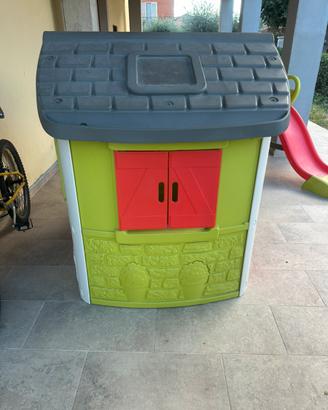 Casetta da esterno SMOBY con tavolo esterno