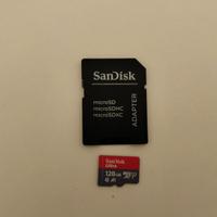 MEMORIA ESPANDIBILE MICRO SD SANDISK 125 GB