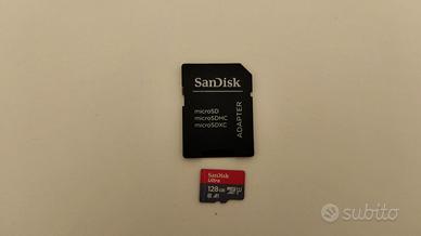 MEMORIA ESPANDIBILE MICRO SD SANDISK 125 GB