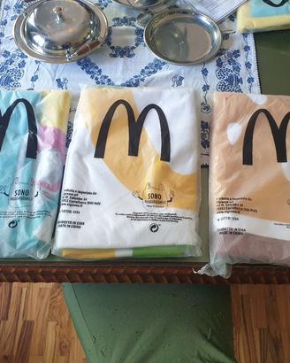 🏖️ Set Esclusivo 3 Teli Mare McDonald's - Vintage