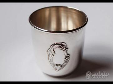 Bicchiere nuovo Vintage in argento 800