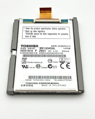 Hard disk Toshiba originale iPod classic 160GB