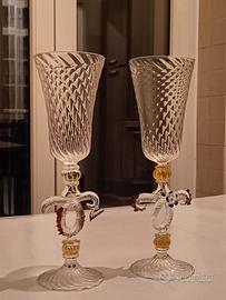 Bicchieri Vetro Murano