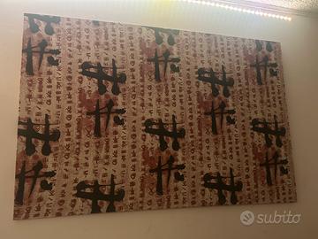 Quadro in tela con telaio in legno