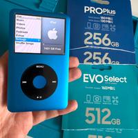 Ipod classic 7 gen - iflash 256GB - vari colori