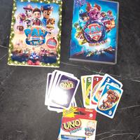 Paw patrol 2 DVD dei film e carte da UNO