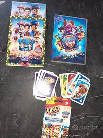 Paw patrol 2 DVD dei film e carte da UNO