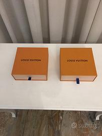 Coppia di scatole Louis Vuitton tipo cassetto
