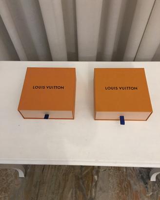 Coppia di scatole Louis Vuitton tipo cassetto