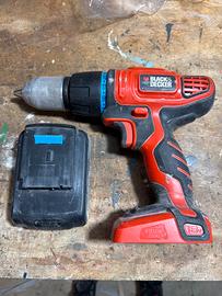 Avvitatore e Caricatore Black&Decker Litium