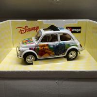 MODELLO AUTO FIAT 500 WINNIE THE POOH WALT DISNEY