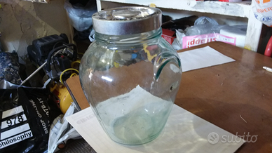 Boccia in vetro per dolciumi anni 80