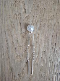 Perle/fermagli per acconciature