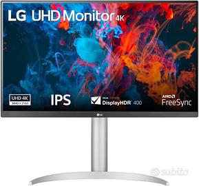 Monitor LG 27" 4k modello LG 27UP650P
