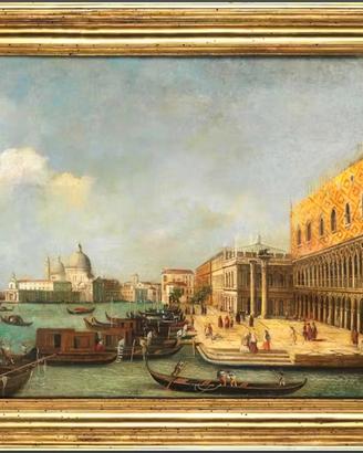 Seguace di Canaletto, Veduta di Venezia – XIX Sec.