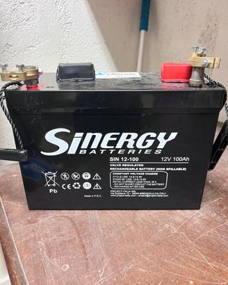 Batteria Gel 100a semi nuova