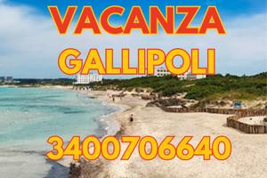 LAST MINUTE vicino GALLIPOLI 7/9 e dal 19 in poi