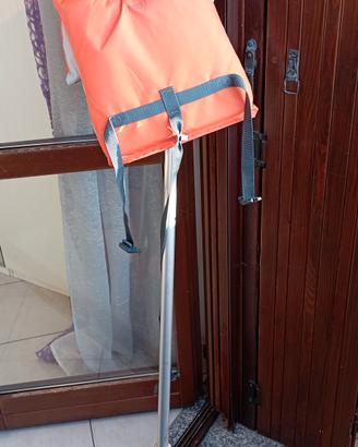 PAGAIA PER BAMBINI CON GIUBBOTTO SALVAGENTE 