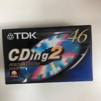 X3 Cassette TDK CDing2 46 Chrome - SIGILLATE